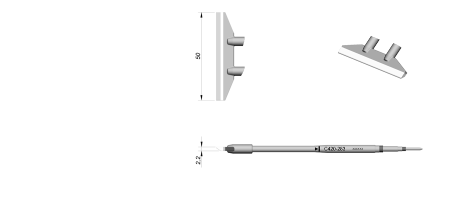 C420283 - Cartridge for HT420 tweezers
